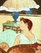 Mary Cassatt The Lamp Germany oil painting artist